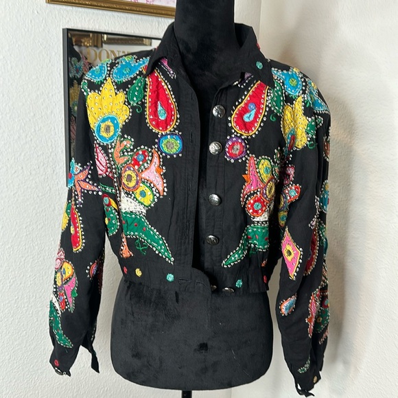 Vintage cropped jacket - Picture 1 of 3